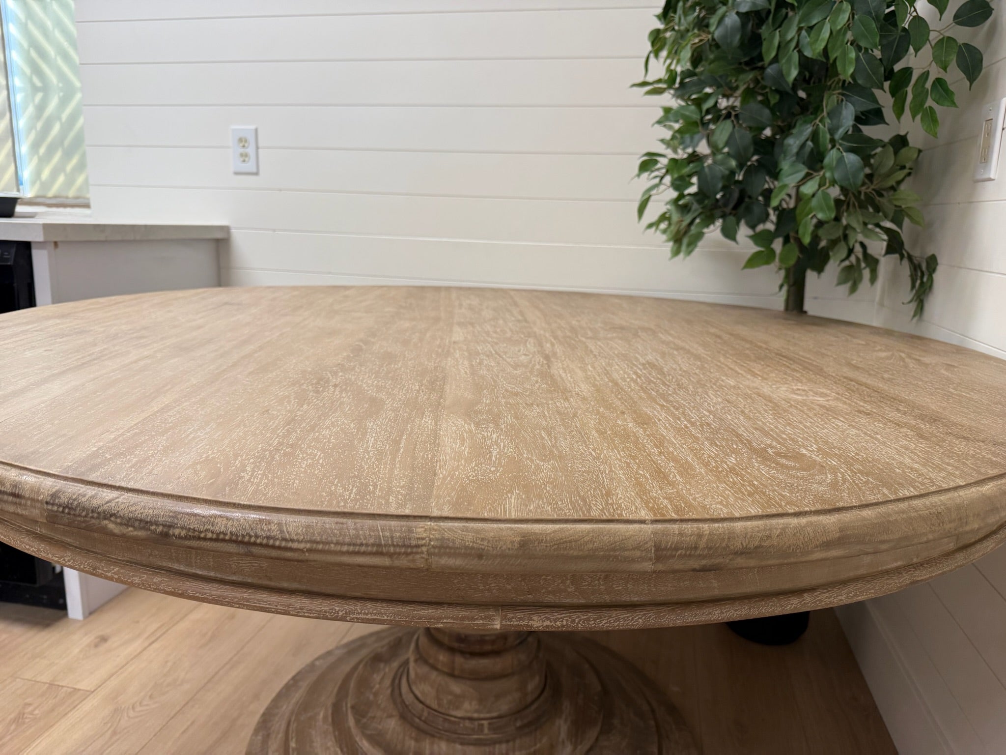 Ophelia & Co. - Attah Mahogany Solid Wood Dining Table - Top