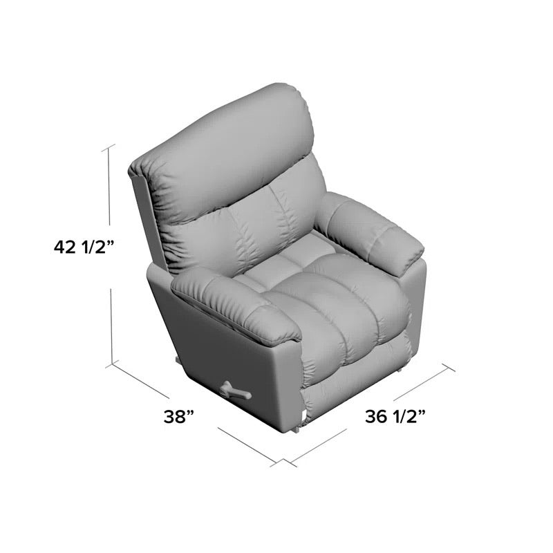 La-Z-Boy Morrison Manual Rocking Recliner - Dimensions