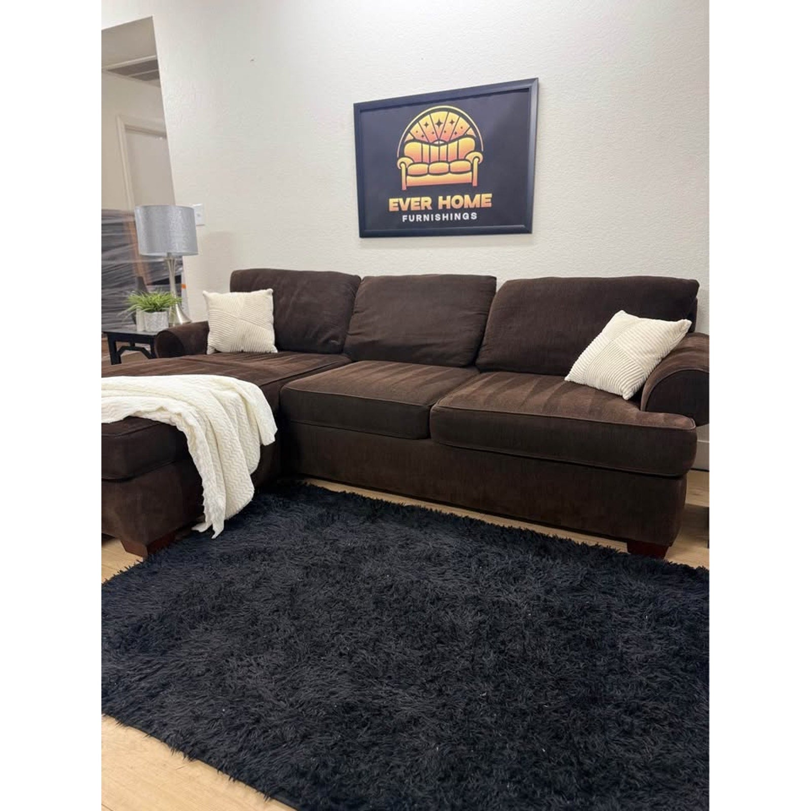 Ashley Furniture Two Piece Sectional w/ Reversible Chaise