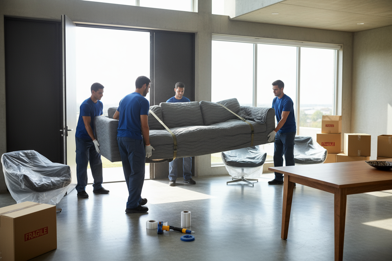 moving furniture